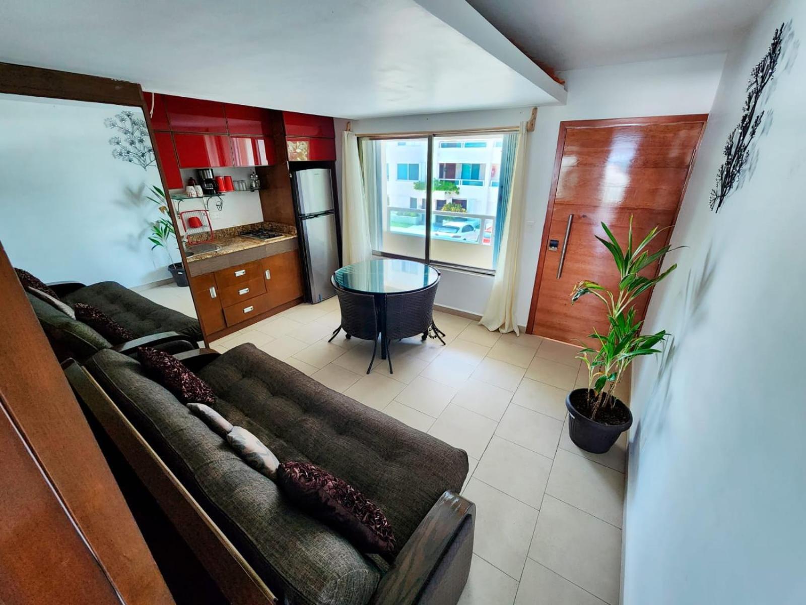 Beachfront Apartments 칸쿤 외부 사진
