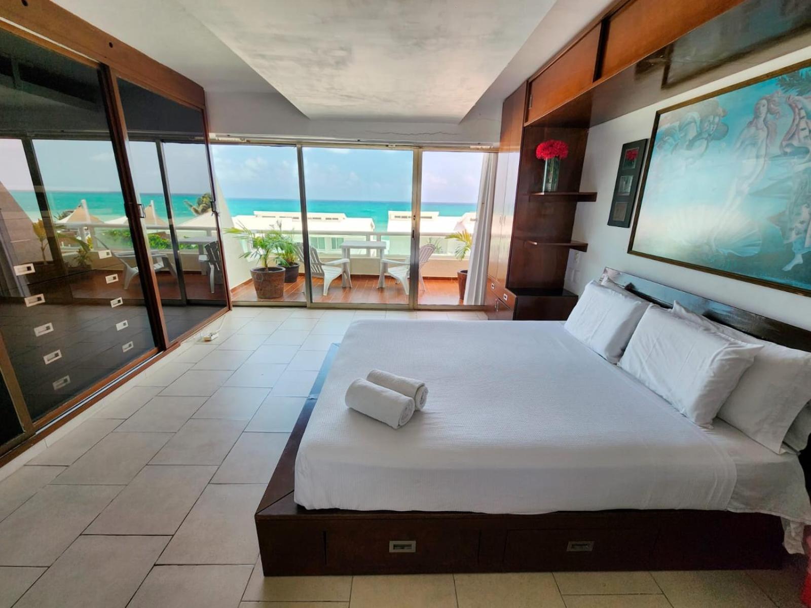 Beachfront Apartments 칸쿤 외부 사진